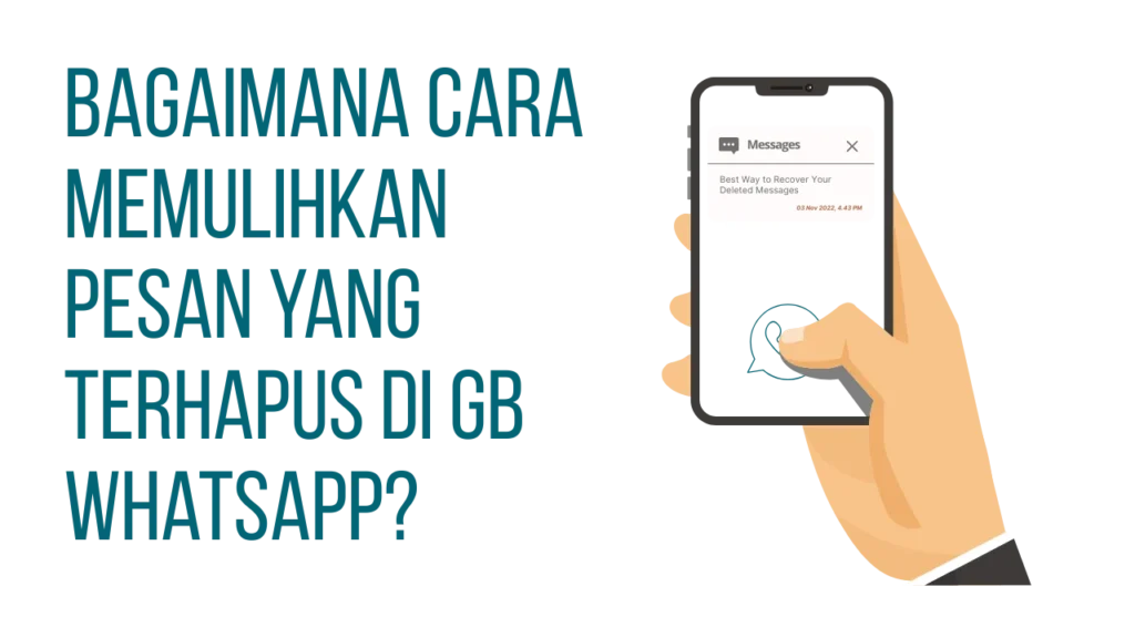 Pulihkan pesan yang terhapus di GB WhatsApp