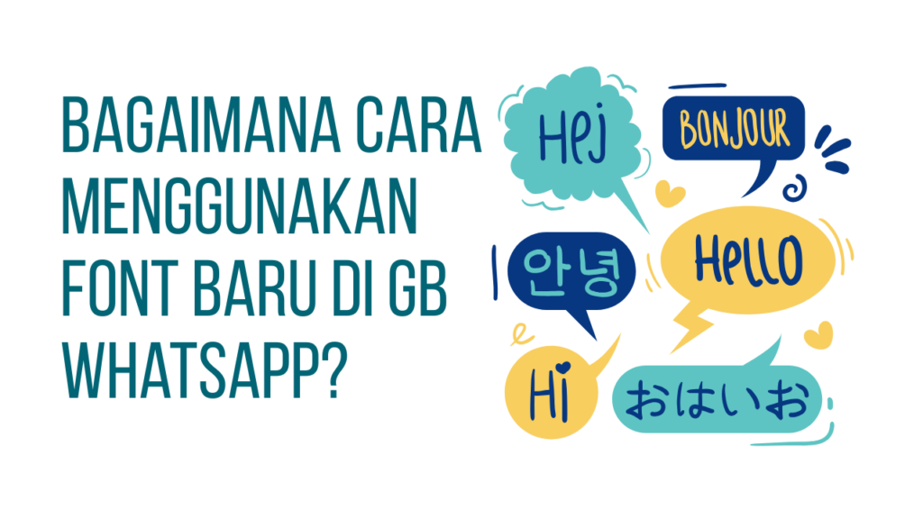 Font di GB WhatsApp