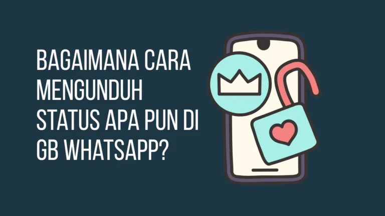Kami menggunakan penguncian aplikasi bawaan di GB Whatsapp