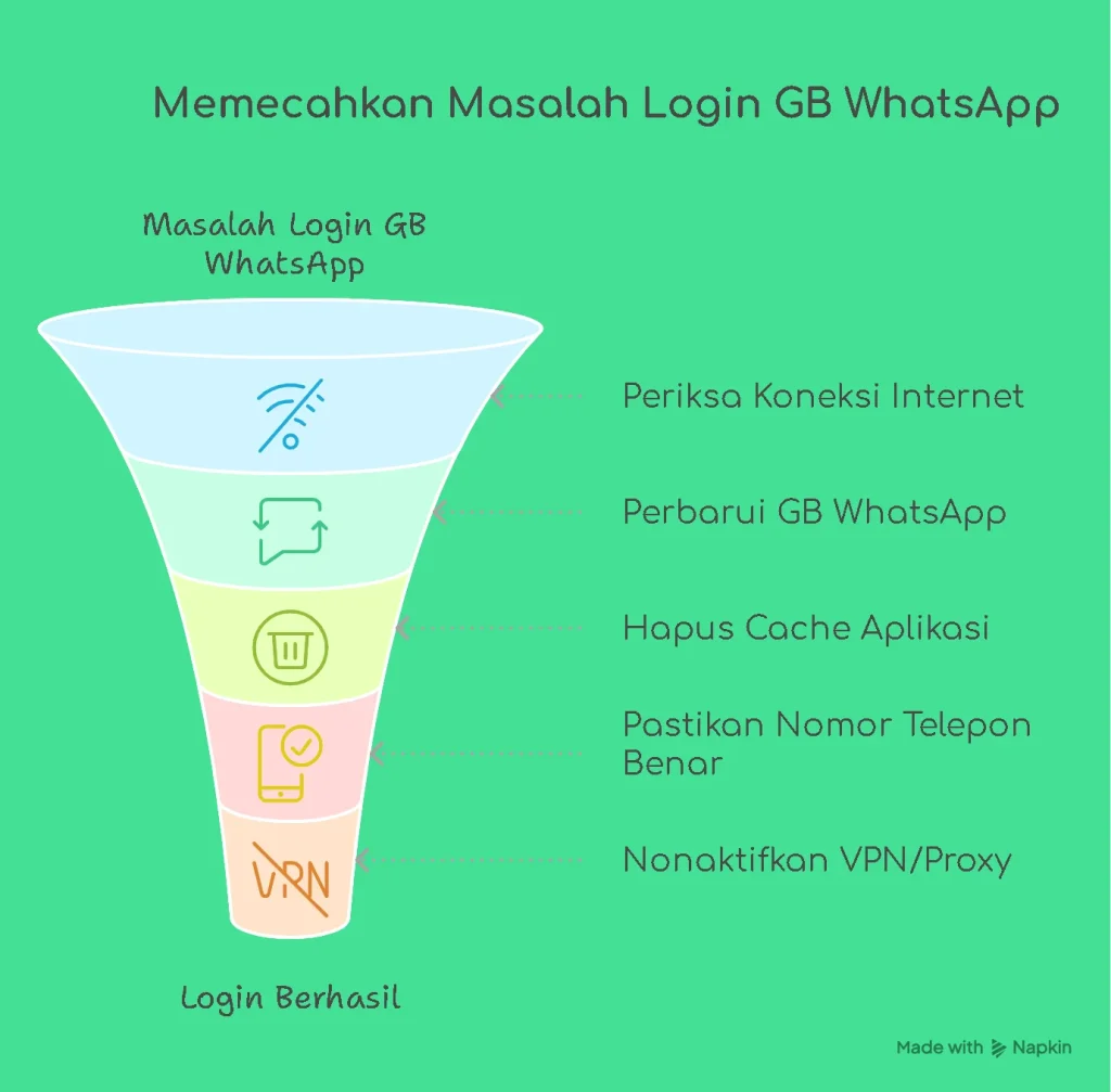 Masalah login WhatsApp GB