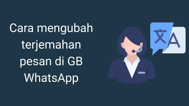 terjemahan pesan di GB Whatsapp